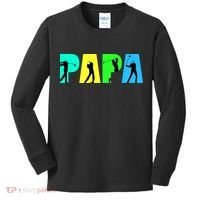 Papa Golfing Kids Long Sleeve Shirt thumb 0