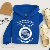Papa Is My Favorite Hoodie thumb 4