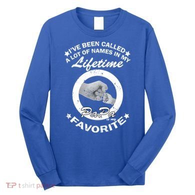 Papa Is My Favorite Long Sleeve Shirt