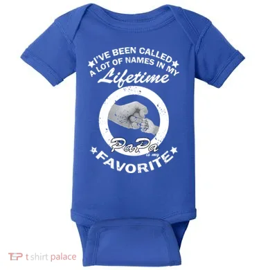 Papa Is My Favorite Baby Bodysuit