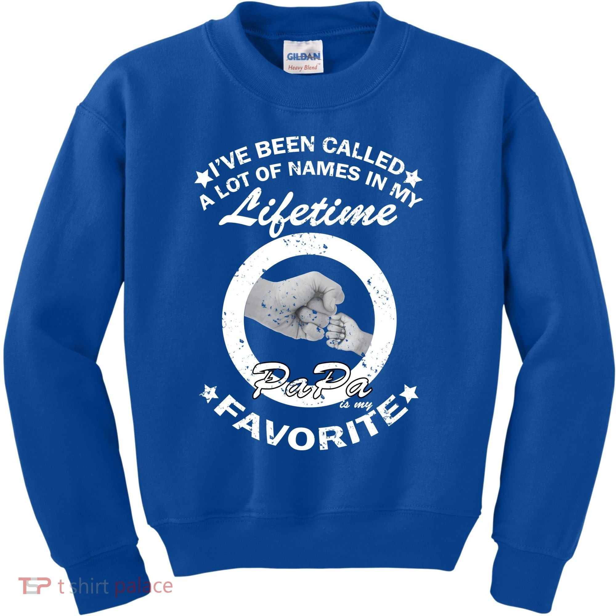 Papa Is My Favorite Kids Sweatshirt