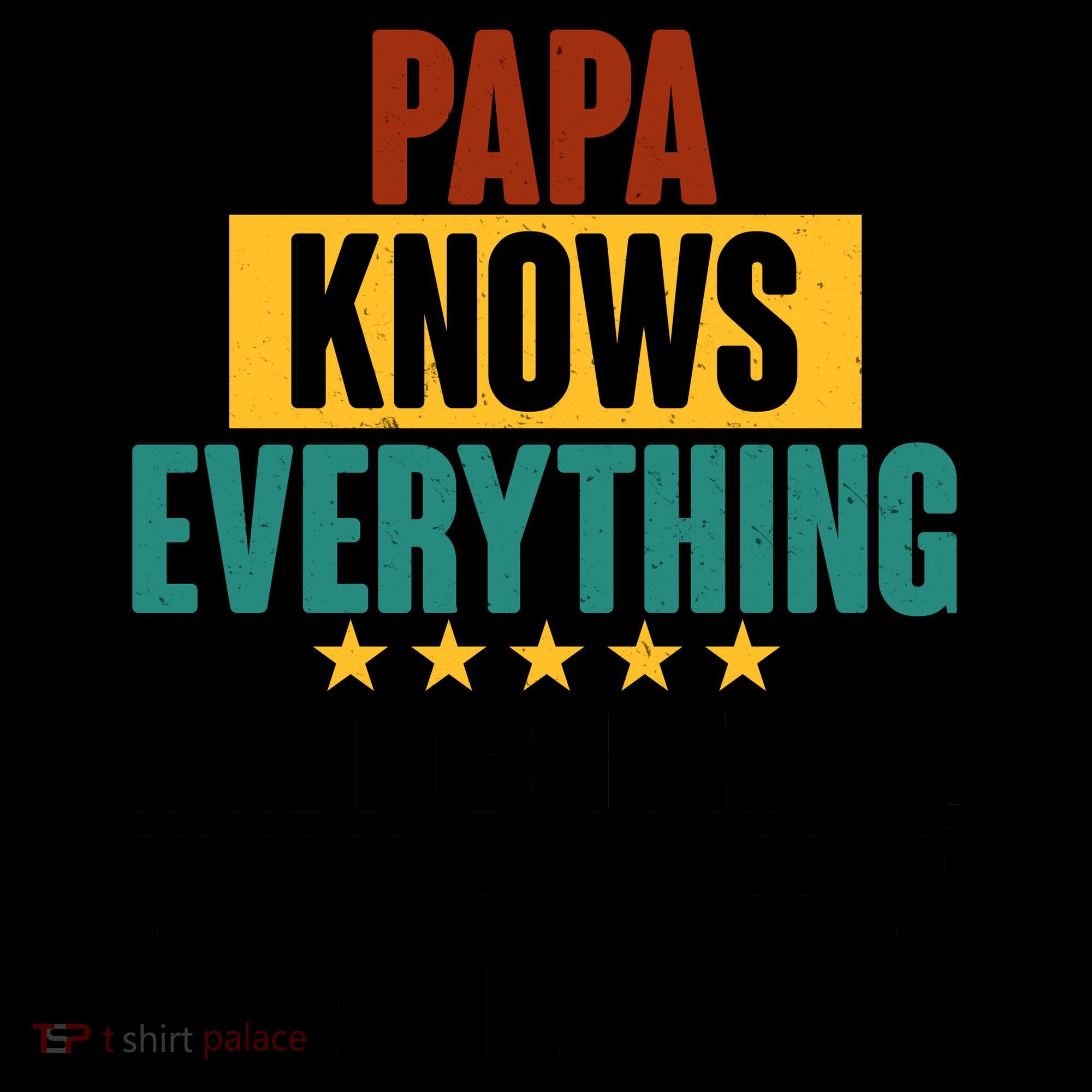 Papa Knows Everything No Matter What Coffee Mug