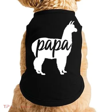 Papa Lama Doggie Tank