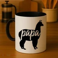 Papa Lama Coffee Mug thumb 4