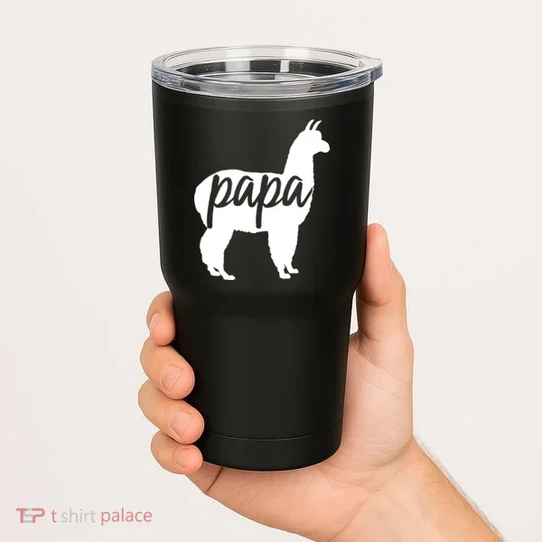 Papa Lama Tumbler