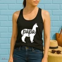 Papa Lama Women's Tank Top thumb 2
