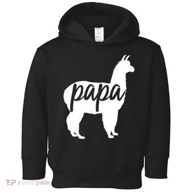 Papa Lama Toddler Hoodie