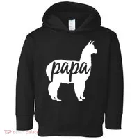 Papa Lama Toddler Hoodie thumb 0