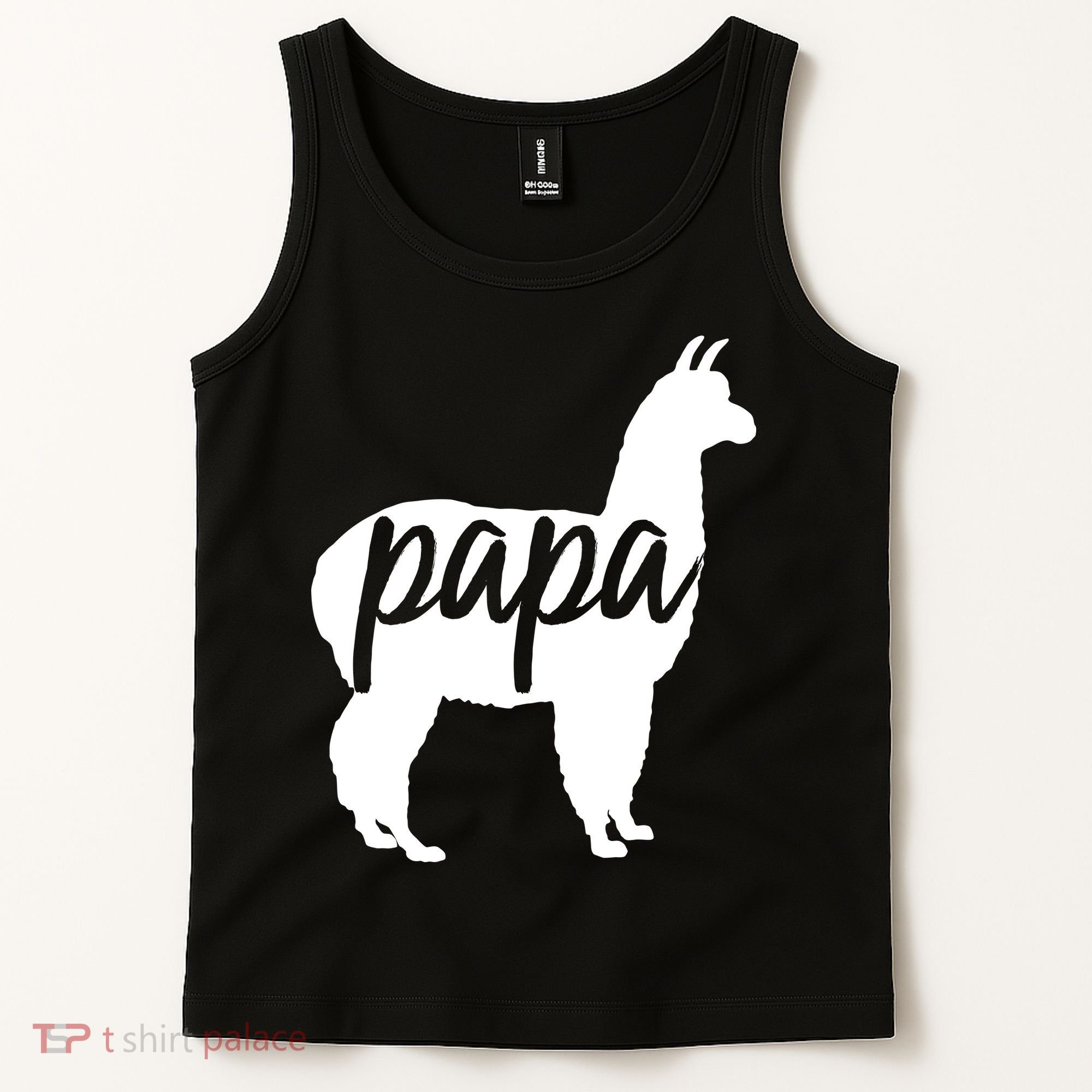 Papa Lama Tank Top