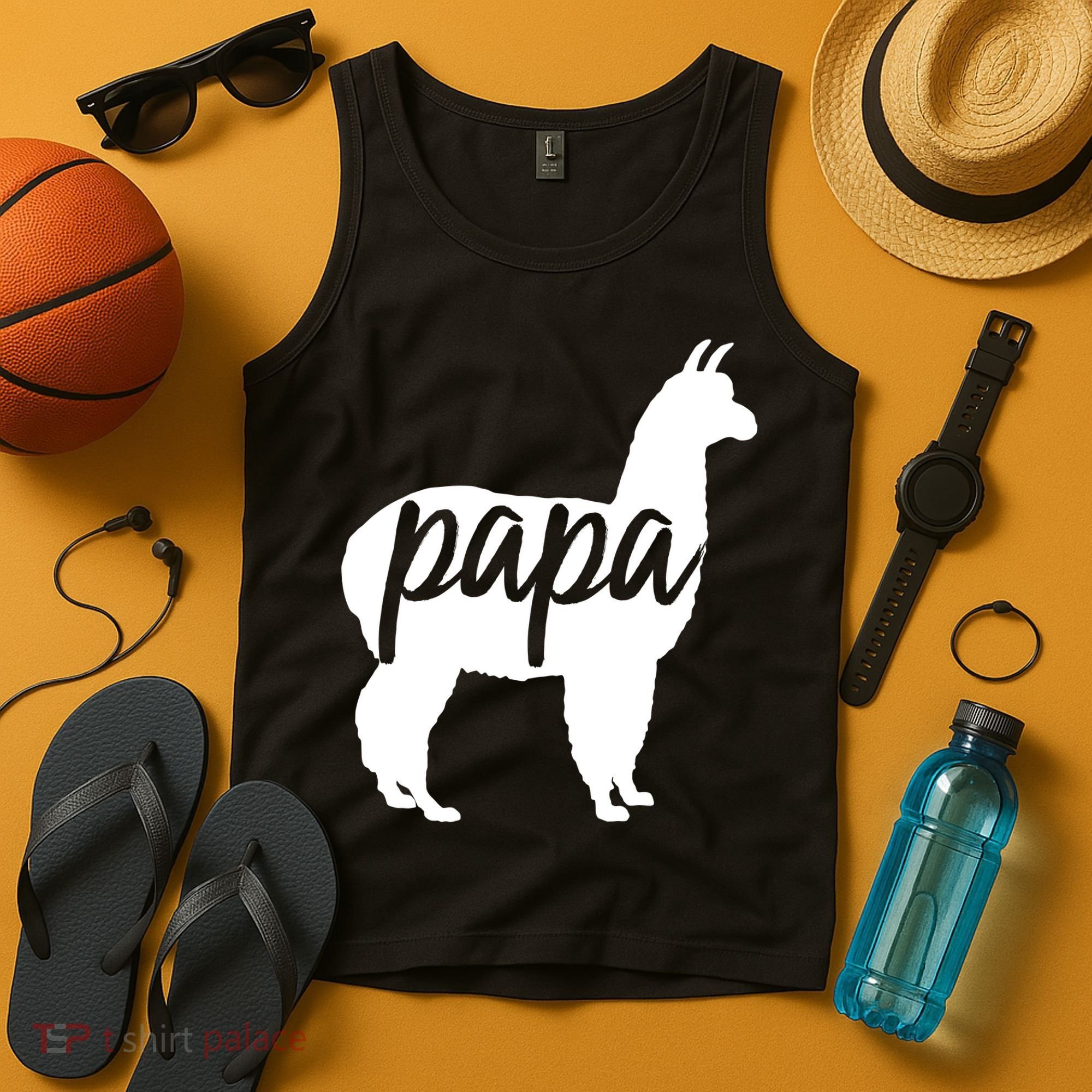 Papa Lama Tank Top