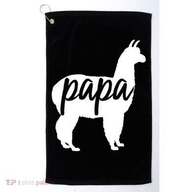 Papa Lama Golf Towel