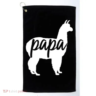 Papa Lama Golf Towel