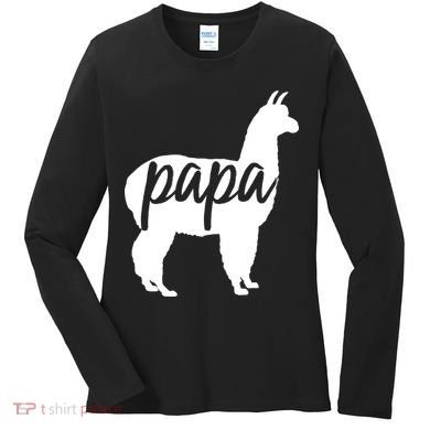 Papa Lama Women's Long Sleeve Shirt