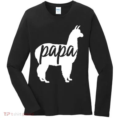 Papa Lama Women's Long Sleeve Shirt