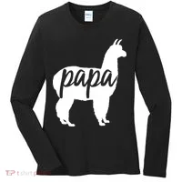 Papa Lama Women's Long Sleeve Shirt thumb 0