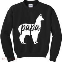 Papa Lama Kids Sweatshirt thumb 0