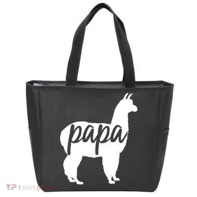 Papa Lama Tote Bag