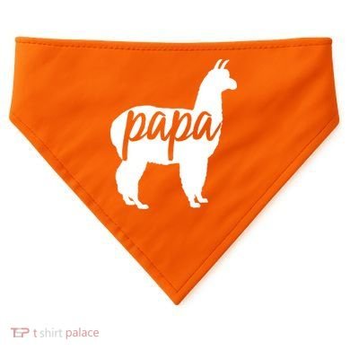 Papa Lama USA-Made Doggie Bandana