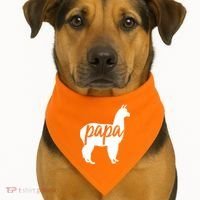 Papa Lama USA-Made Doggie Bandana thumb 1