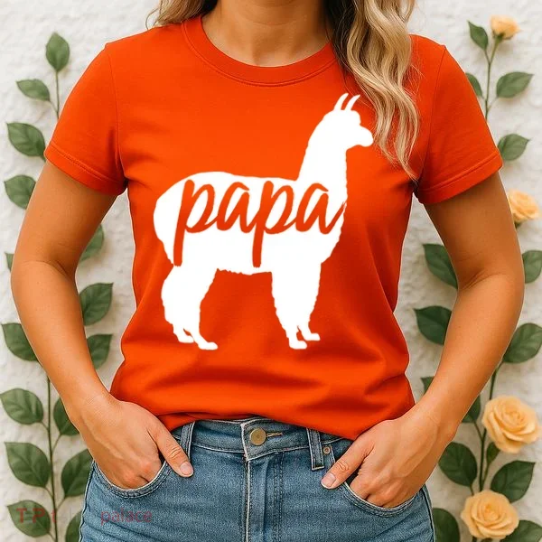 Papa Lama Women's T-Shirt