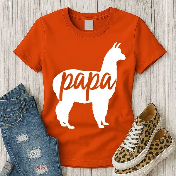 Papa Lama Women's T-Shirt