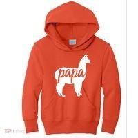 Papa Lama Kids Hoodie thumb 0