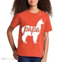 Papa Lama Kids T-Shirt thumb 2