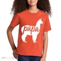 Papa Lama Kids T-Shirt thumb 2