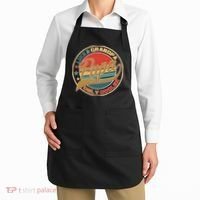 Papa Like A Grandpa Only Cooler Emblem Apron thumb 2