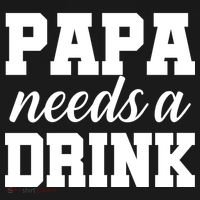 Papa Needs A Drink Ornament thumb 1