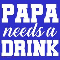 Papa Needs A Drink Women's Tank Top thumb 5