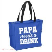 Papa Needs A Drink Tote Bag thumb 2