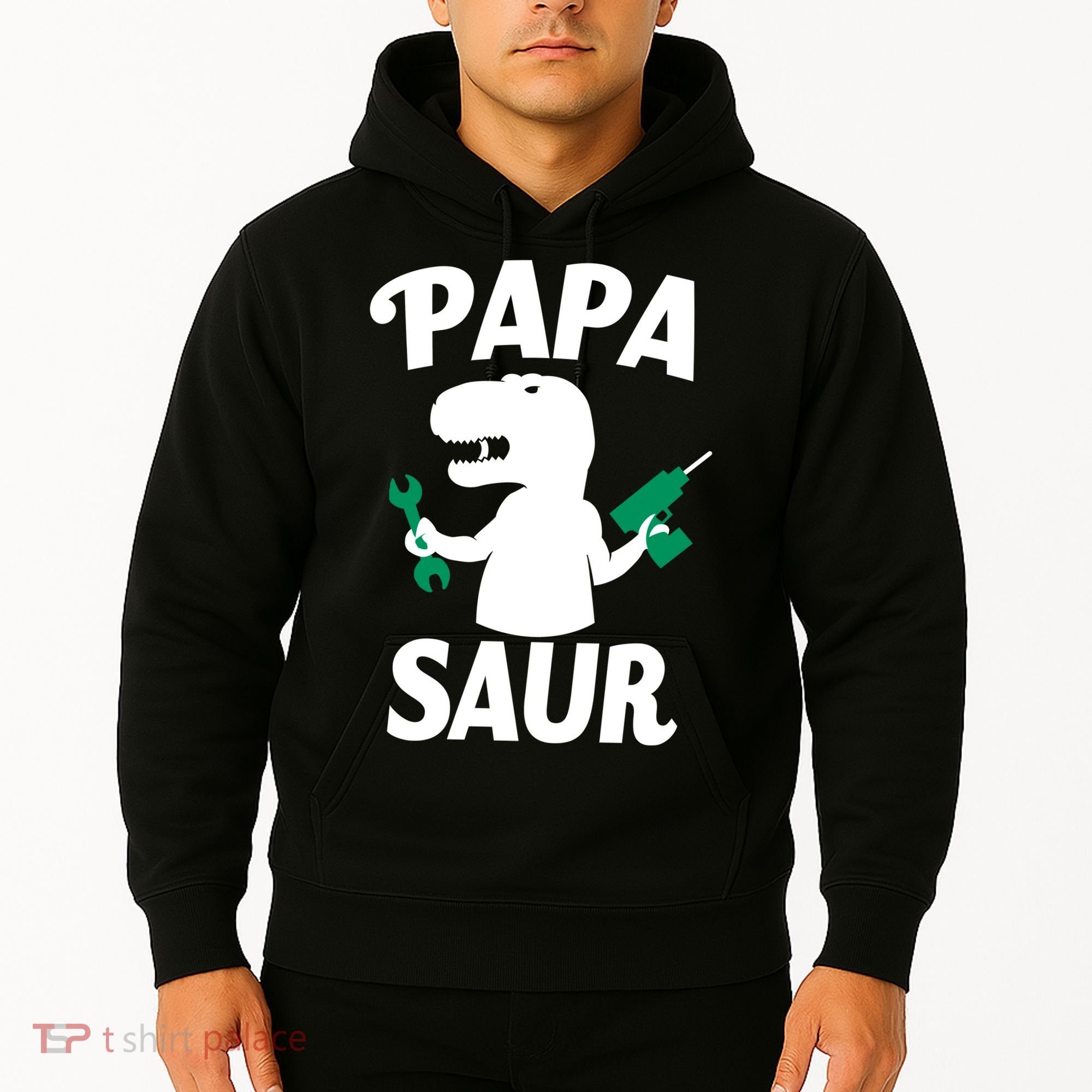 Papa Saur Fix Things Hoodie
