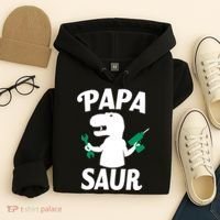 Papa Saur Fix Things Hoodie thumb 4