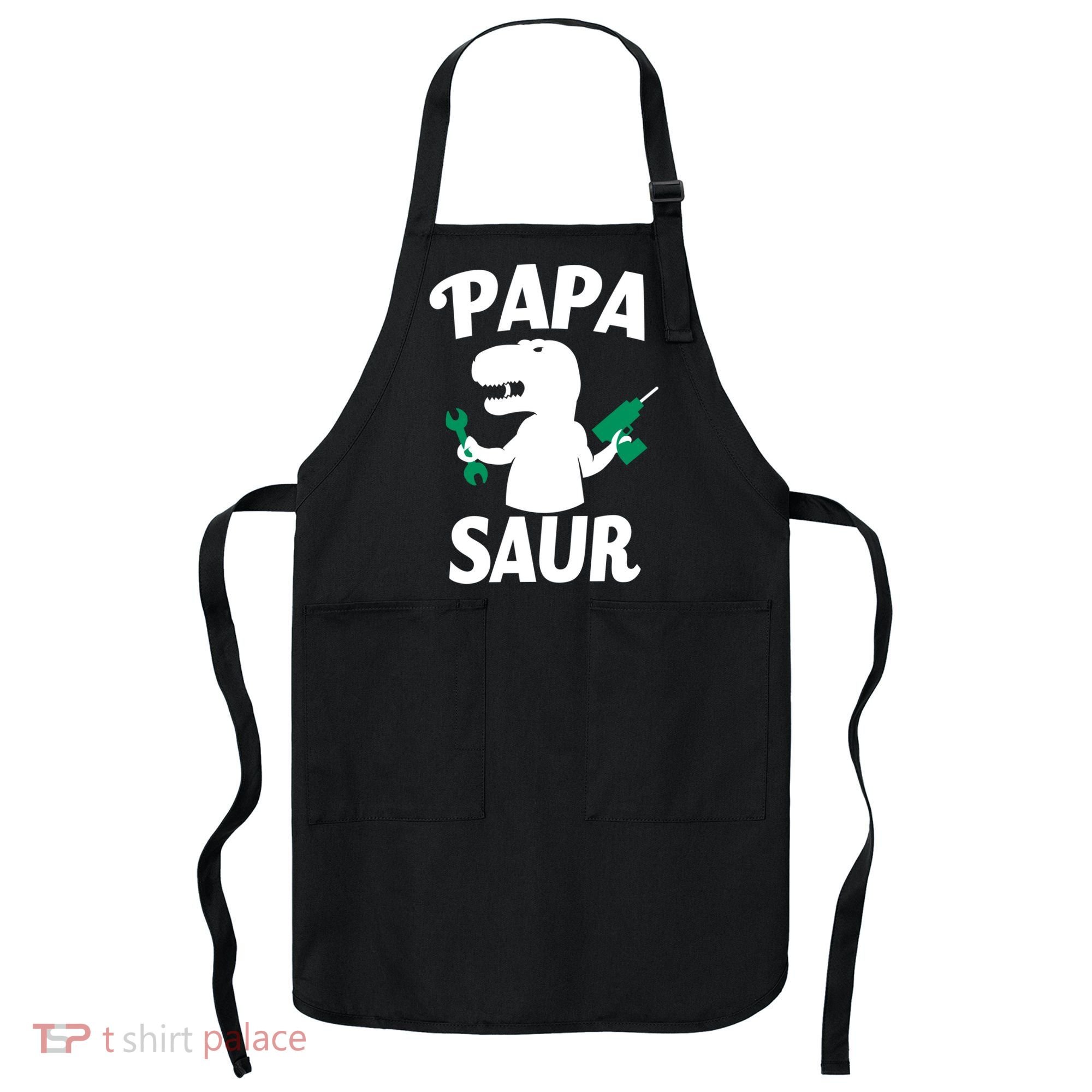 Papa Saur Fix Things Apron