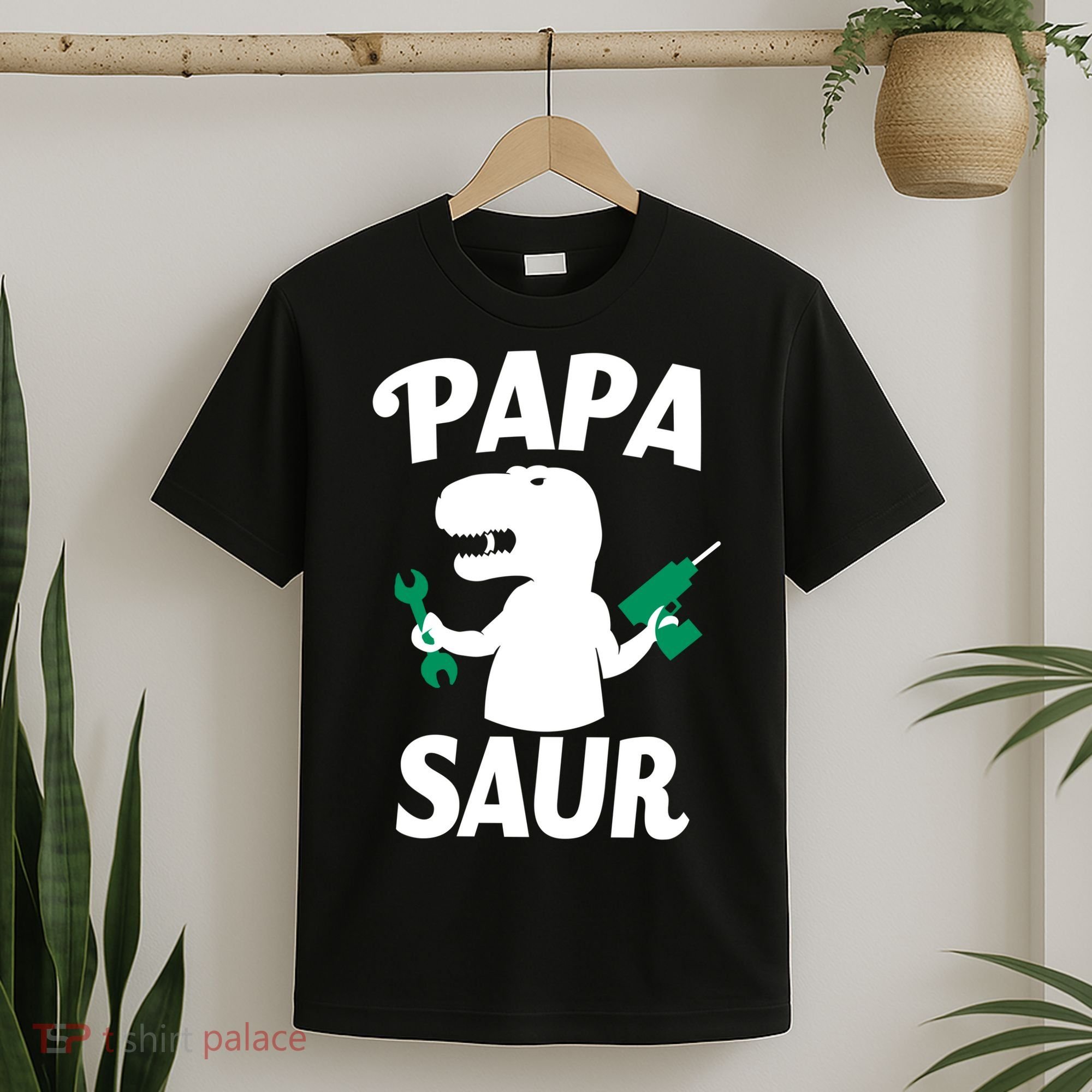 Papa Saur Fix Things T-Shirt