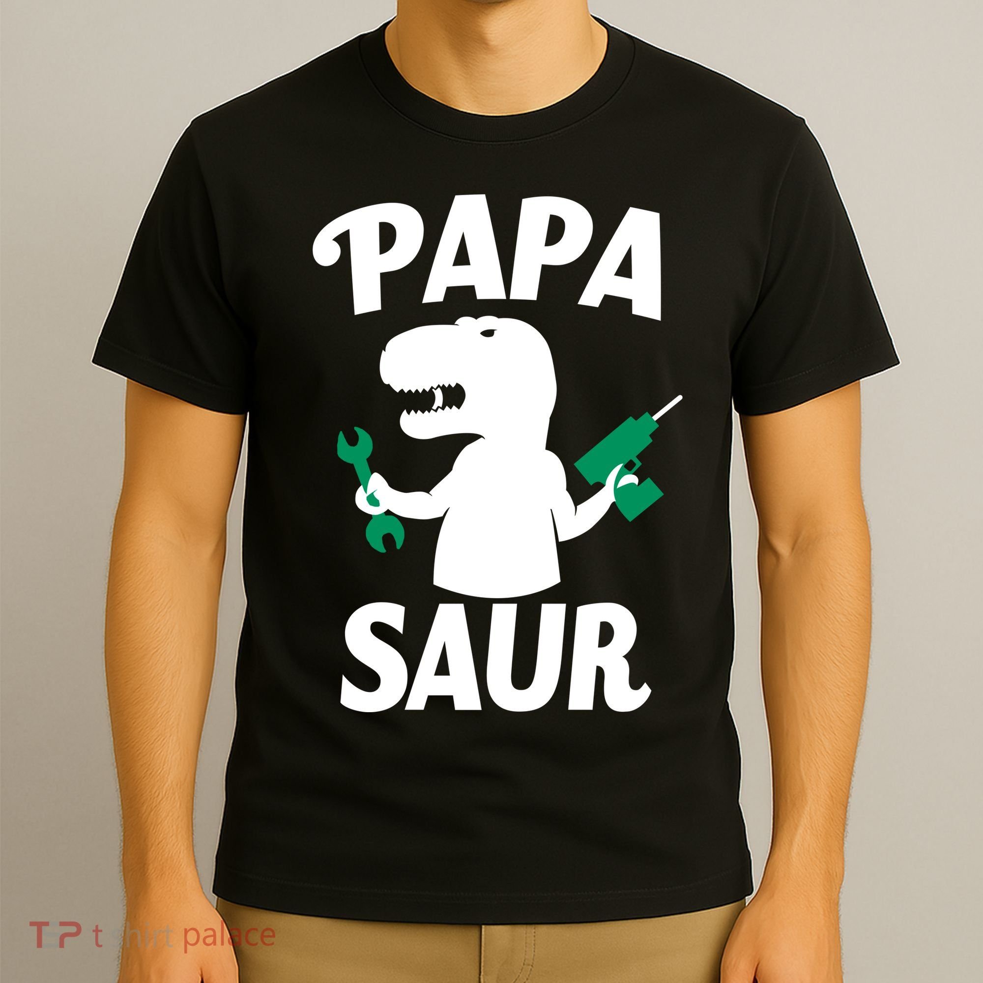 Papa Saur Fix Things T-Shirt