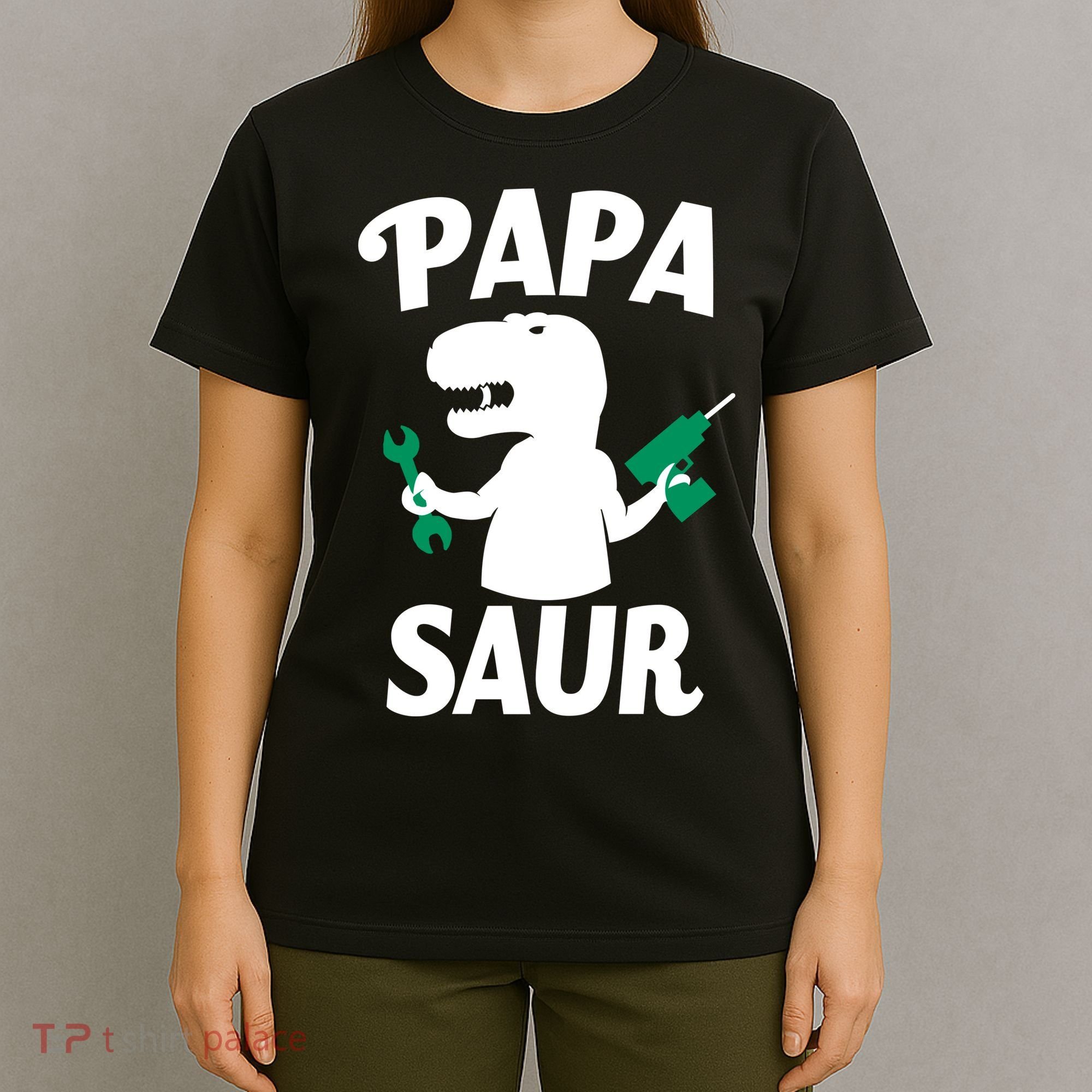 Papa Saur Fix Things T-Shirt