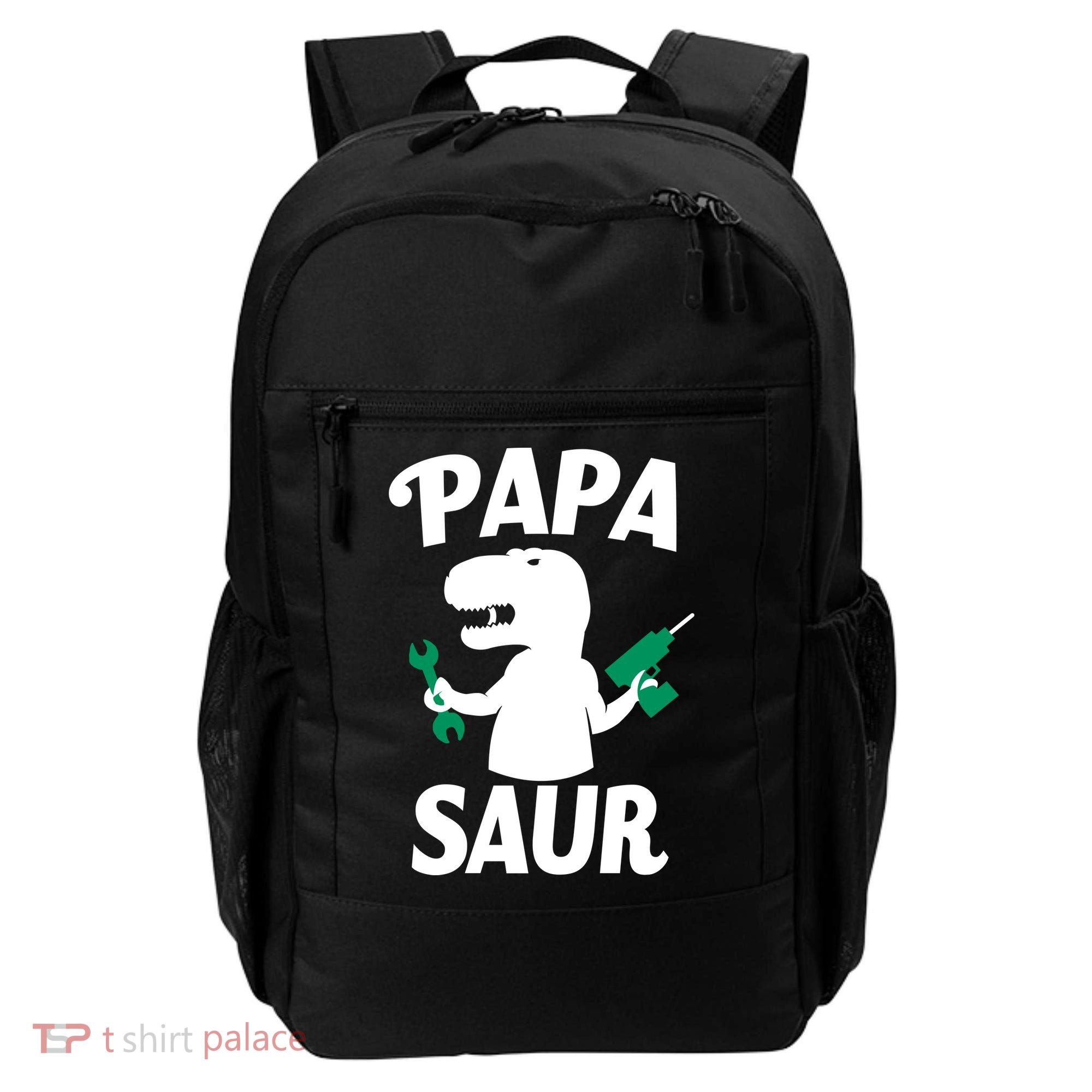Papa Saur Fix Things Backpack