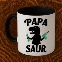 Papa Saur Fix Things Coffee Mug thumb 2