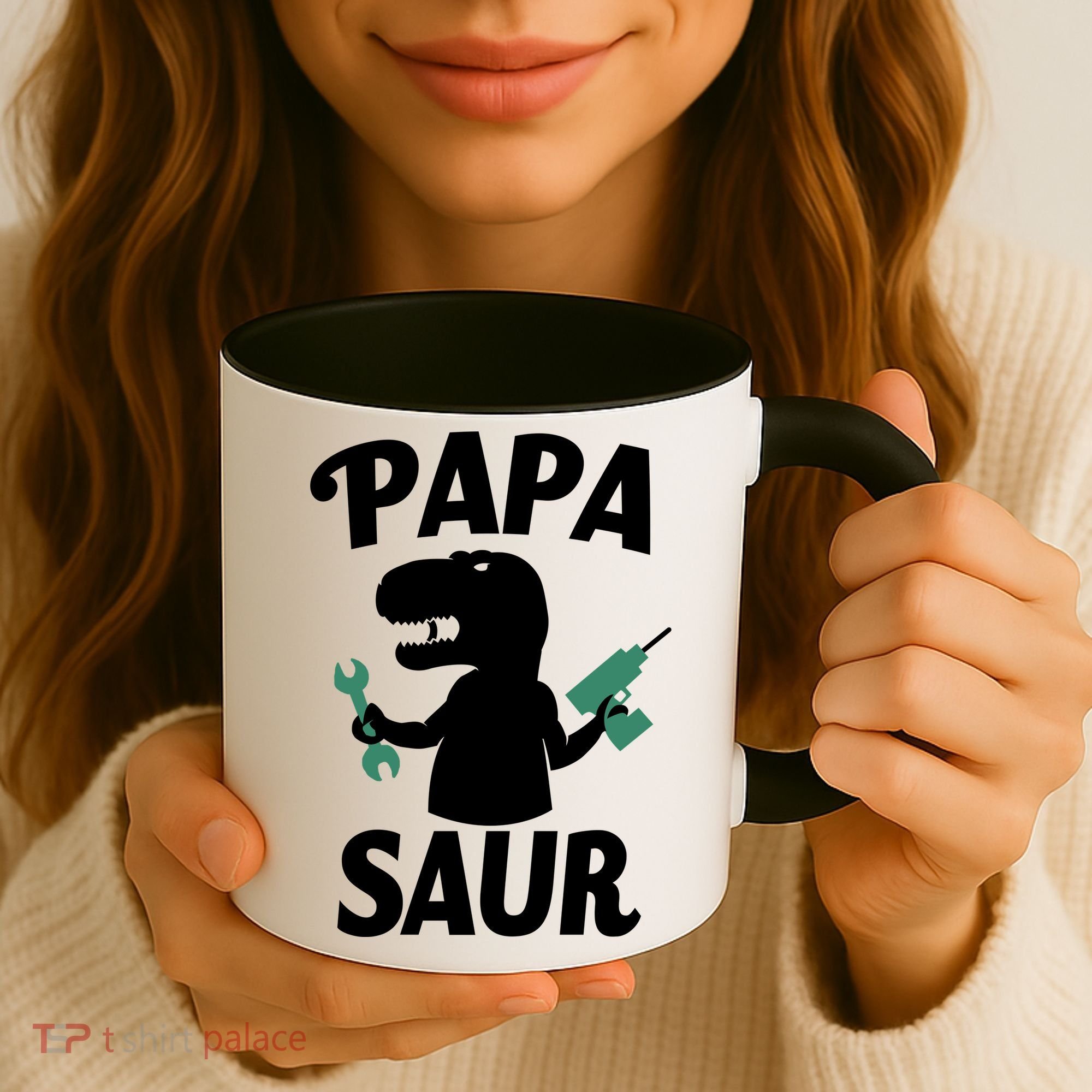 Papa Saur Fix Things Coffee Mug