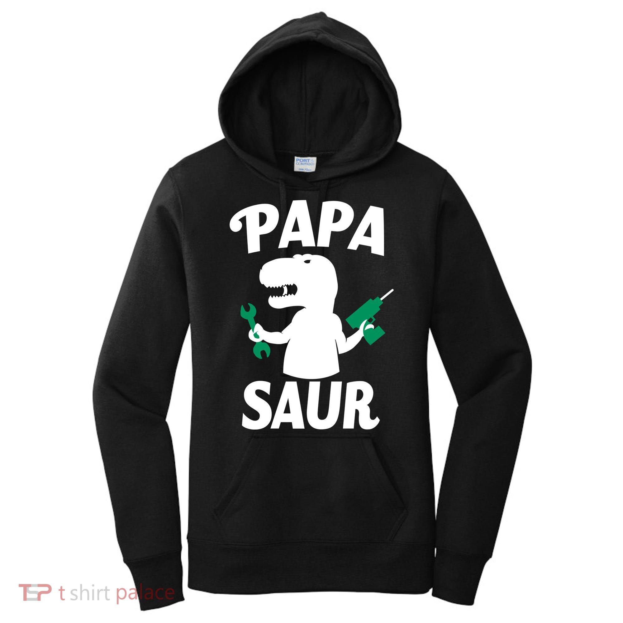 Papa Saur Fix Things Women's Hoodie