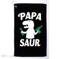 Papa Saur Fix Things Golf Towel thumb 0