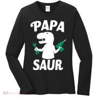 Papa Saur Fix Things Women's Long Sleeve Shirt thumb 0