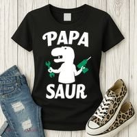 Papa Saur Fix Things Women's T-Shirt thumb 3