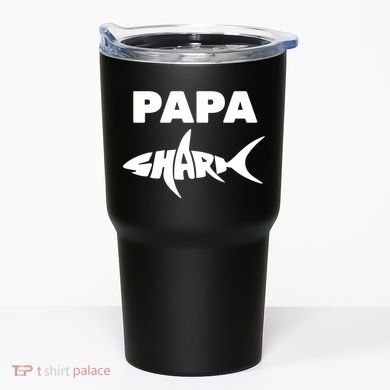 Papa Shark Tumbler