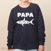Papa Shark Women's Sweatshirt thumb 0