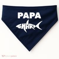 Papa Shark USA-Made Doggie Bandana thumb 0