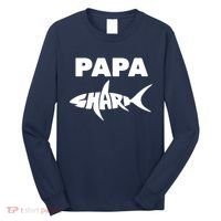 Papa Shark Long Sleeve Shirt thumb 0