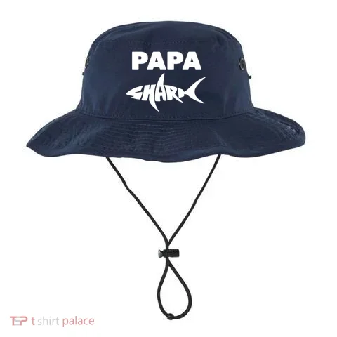 Papa Shark Bucket Hat in the selected color